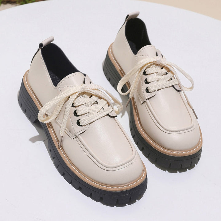 Vento Bianco Leather Loafers