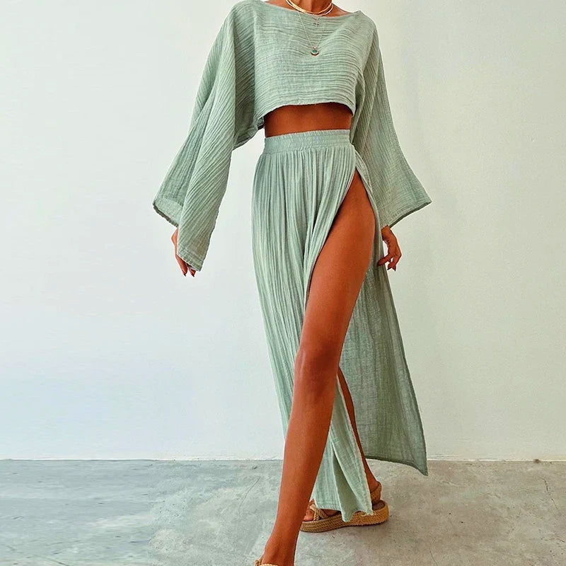 Montara Linen Two-Piece Set