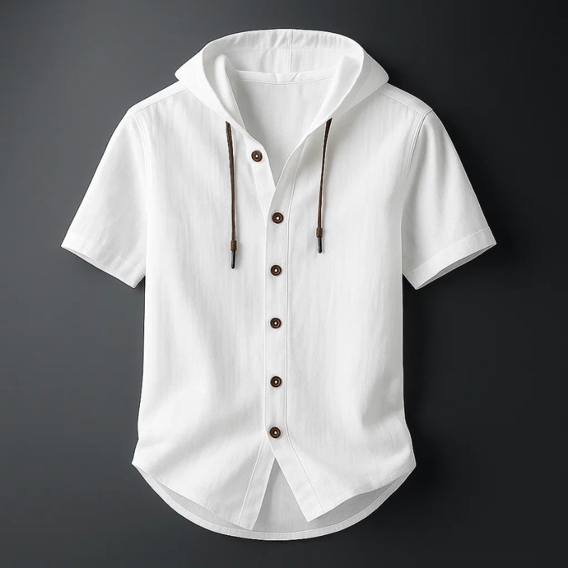 Cavo Linen Hoodie Shirt