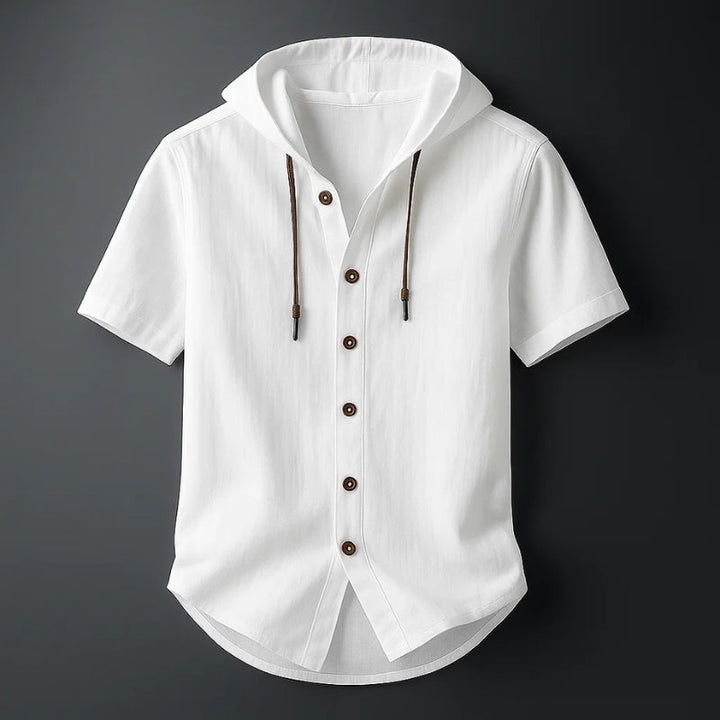 Cavo Linen Hoodie Shirt