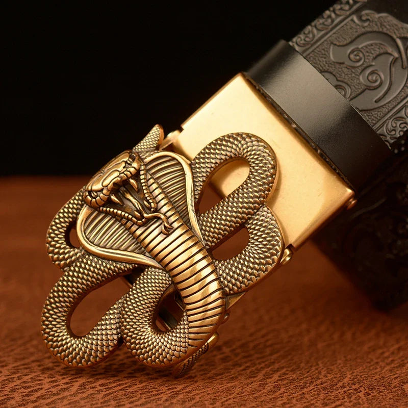 Cobrix™ Leather Belt
