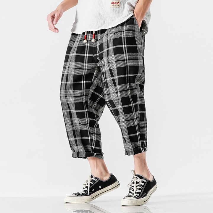 WabiSabi Bold Check Pants