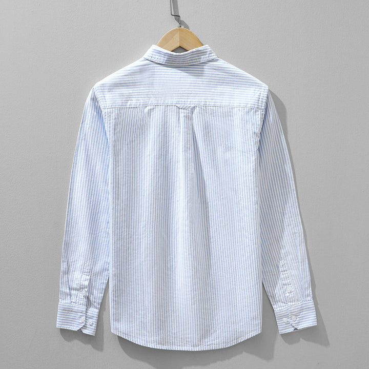 Corvin™ Striped Linen Overshirt