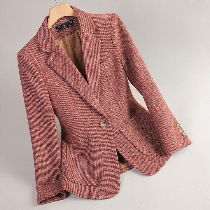 Abrienne Wool Blend Blazer