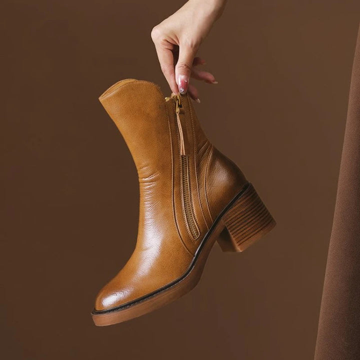 Marina Zip-Ankle Boot