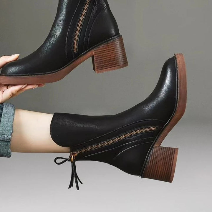Marina Zip-Ankle Boot