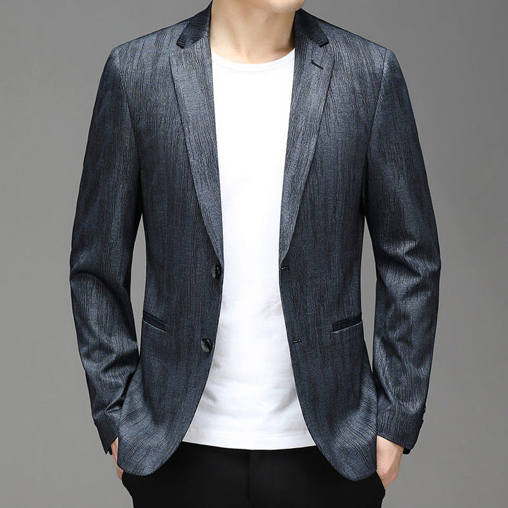 Midnight Texture Blazer