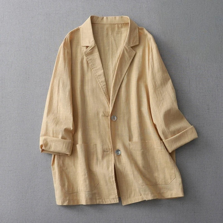 Nola Relaxed Linen Jacket