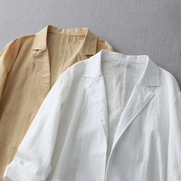 Nola Relaxed Linen Jacket